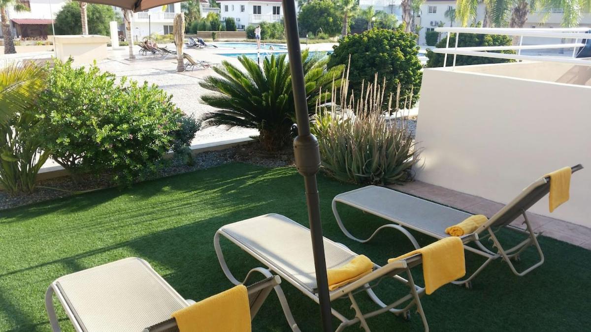 Nissi 3 Pool Access Garden Apartment Ayia Napa Ngoại thất bức ảnh