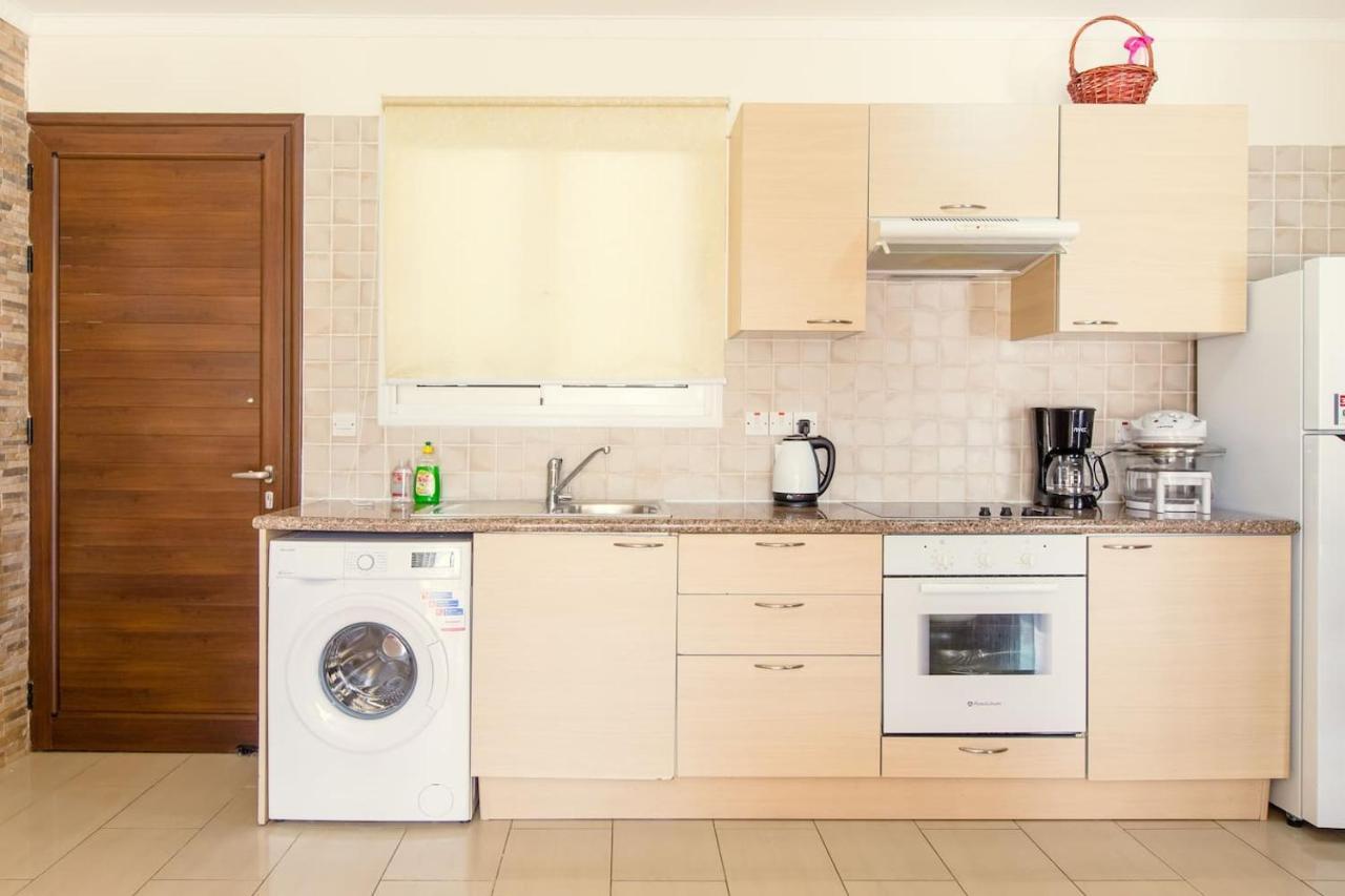 Nissi 3 Pool Access Garden Apartment Ayia Napa Ngoại thất bức ảnh