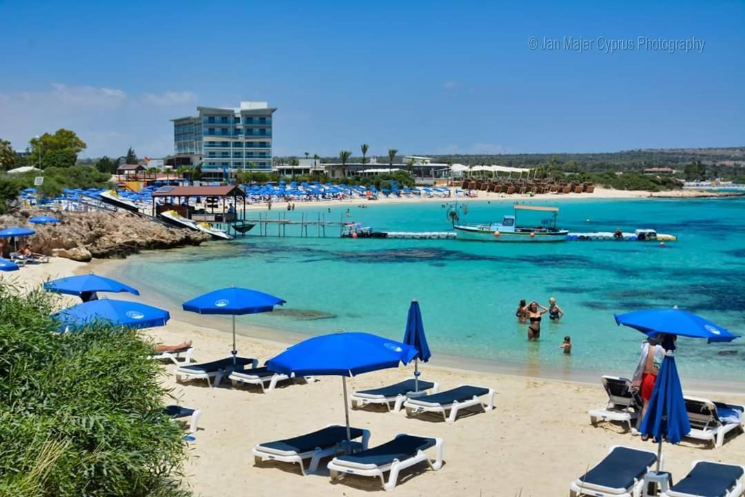 Nissi 3 Pool Access Garden Apartment Ayia Napa Ngoại thất bức ảnh