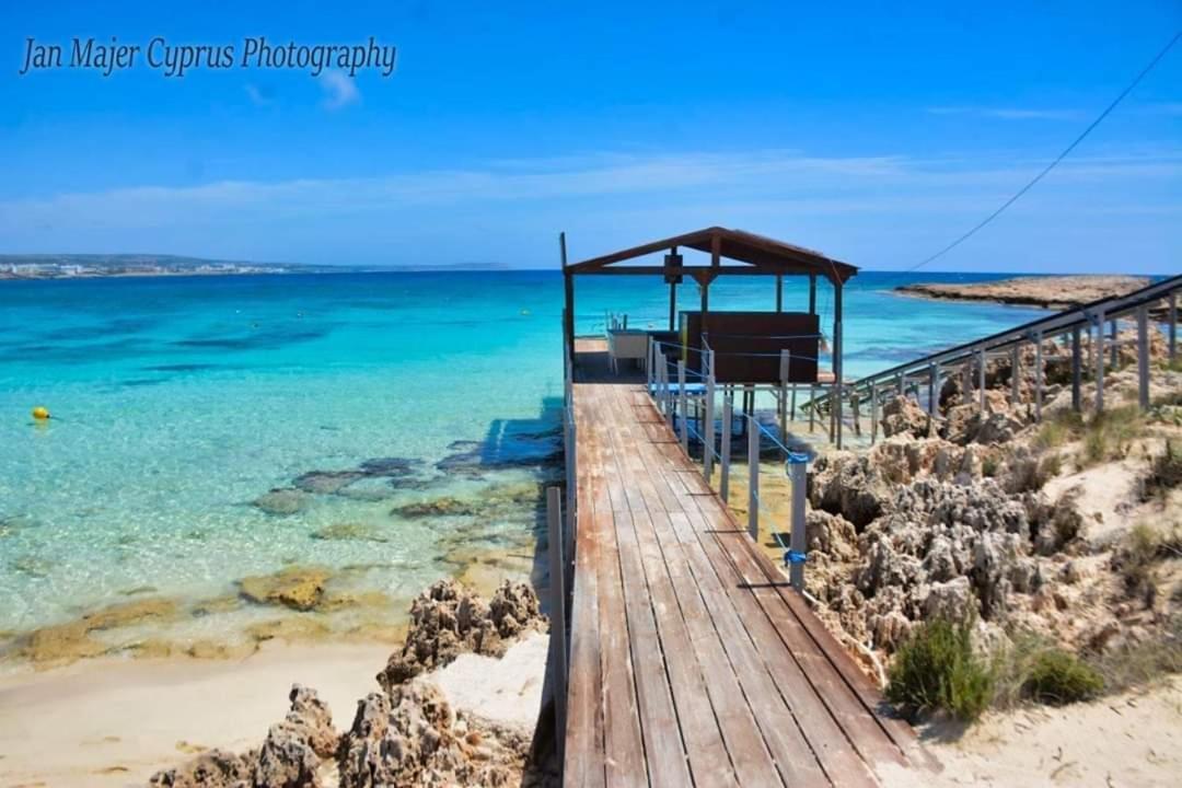 Nissi 3 Pool Access Garden Apartment Ayia Napa Ngoại thất bức ảnh