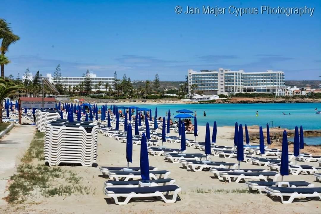 Nissi 3 Pool Access Garden Apartment Ayia Napa Ngoại thất bức ảnh