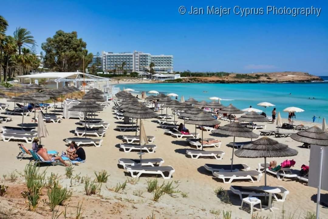 Nissi 3 Pool Access Garden Apartment Ayia Napa Ngoại thất bức ảnh